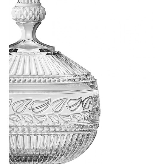 Bomboniere 16cm Por 12cm Republic Em Cristal Ecológico L'Hermitage